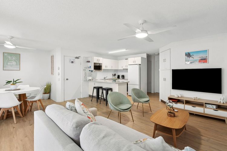 Living, Dining and Kitchen Area