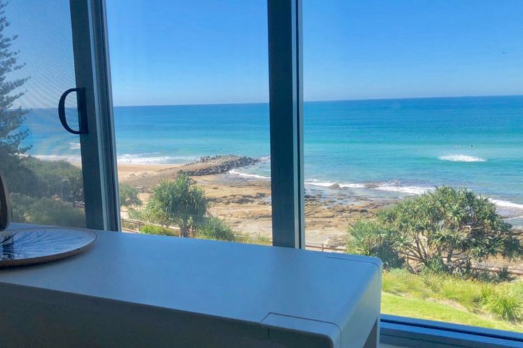 Dining Area with Beach View