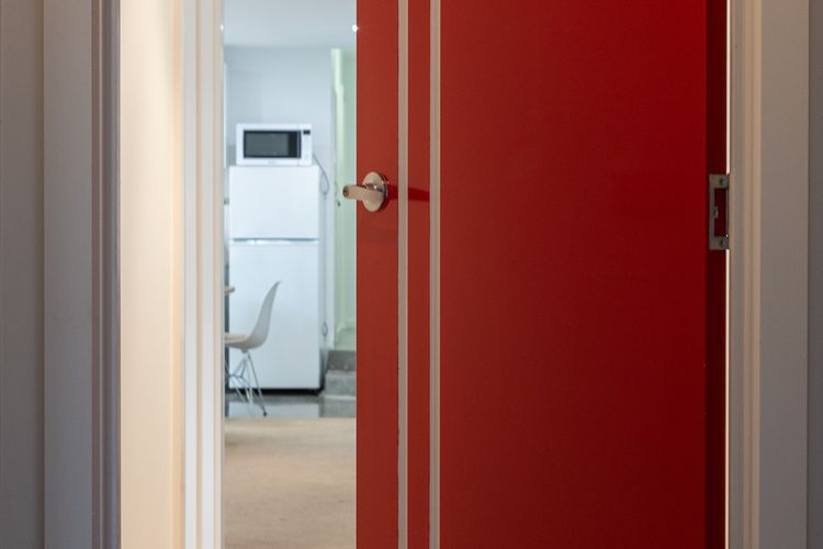 Front door to unit 3 (Mount Stuart Hideaway)