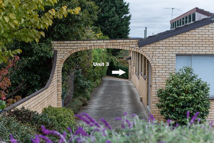 Turn right at the top of the driveway to get to unit 3 (Mount Stuart Hideaway)