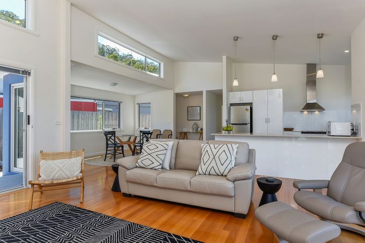 Deep Blue Wow views over river city mountain