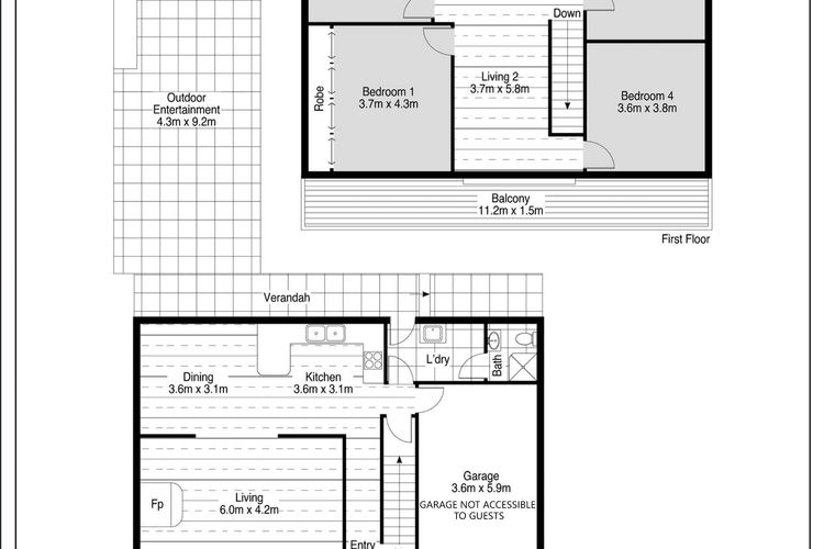 Whitewash – Pet Friendly – 5 Mins Walk to Beach
