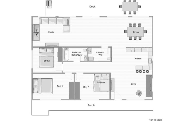 The Relax Shack – Pet Friendly – 8 Mins Walk to Beach