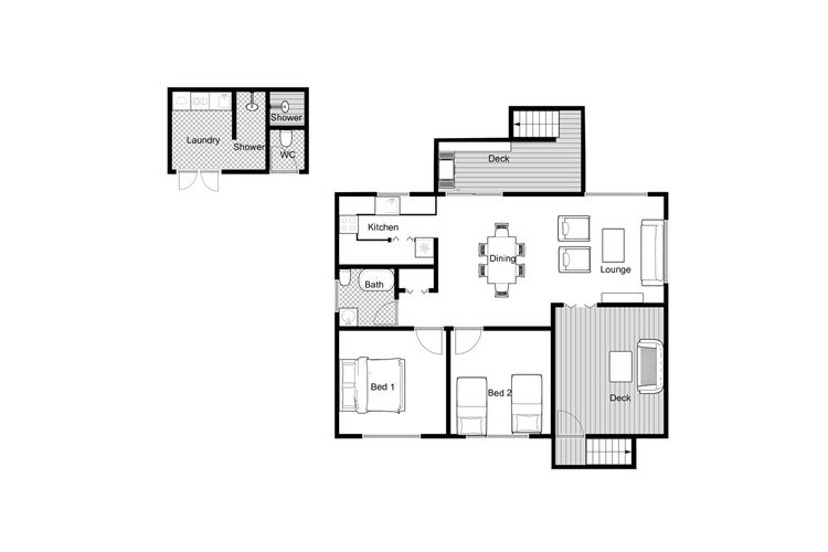 Urchins – Pet Friendly – 5 Mins Walk to Beach