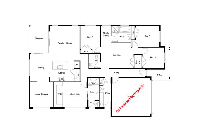 Barefoot Bay House – 10 Mins Walk to the Bay
