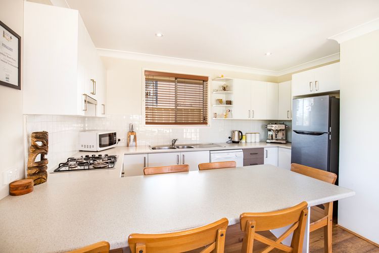 Fully equipped kitchen with Dual boiler espresso machine