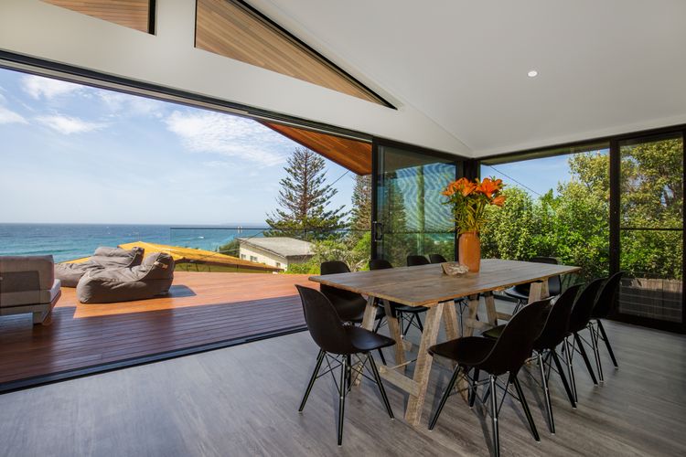 Amazing views,  Amazing beachfront at your doorstep, Easy access to an amazing surf beach for surfing, Luxurious interiors and design