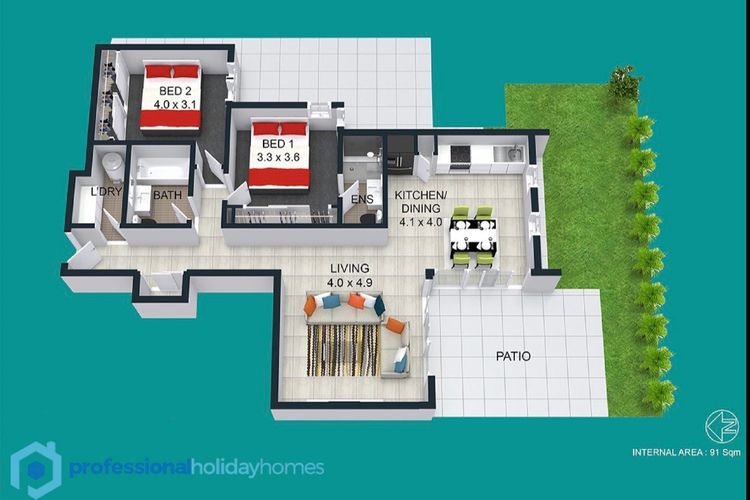 Husky Sands – Pet Friendly – 5 Mins Walk to Beach