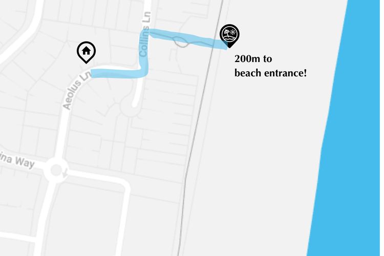 Casuarina Surfbreak Beach House with Pool