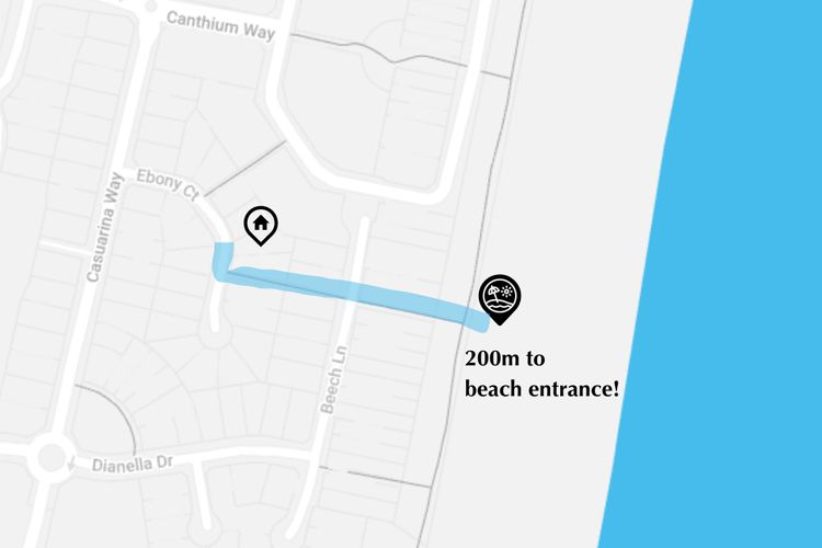 Beach House On Ebony – Casuarina