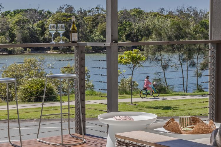 Creekfront Escape with Stunning Water Views