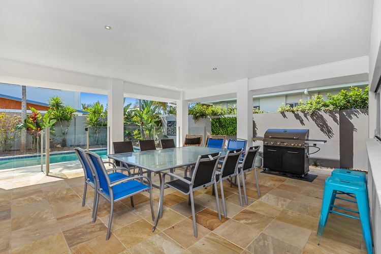 Ocean Blue on Salt Beach