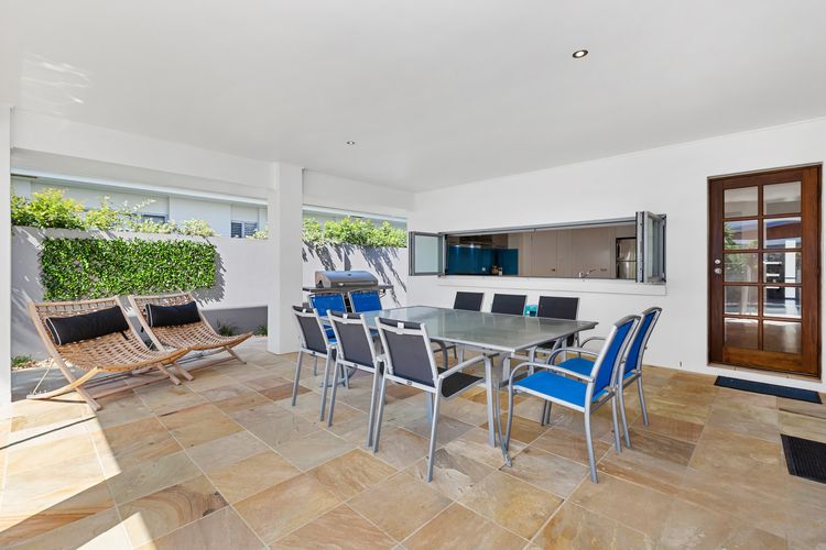 Ocean Blue on Salt Beach