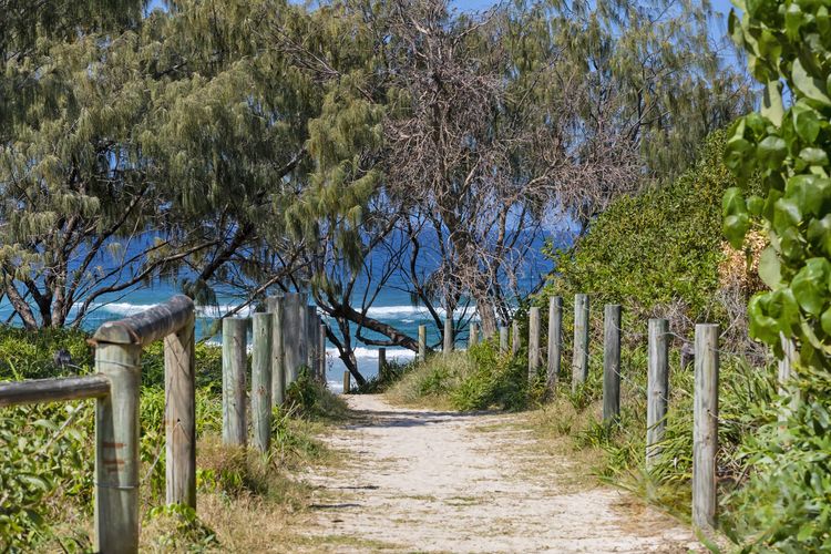 Ocean Blue on Salt Beach