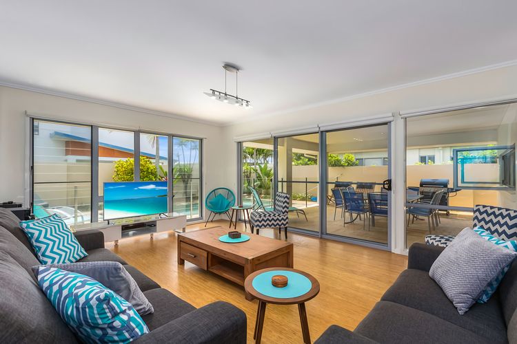 Ocean Blue on Salt Beach