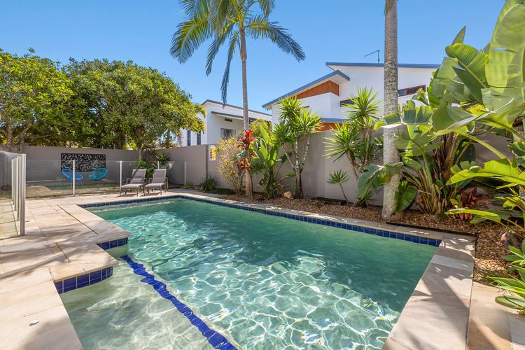 Ocean Blue on Salt Beach