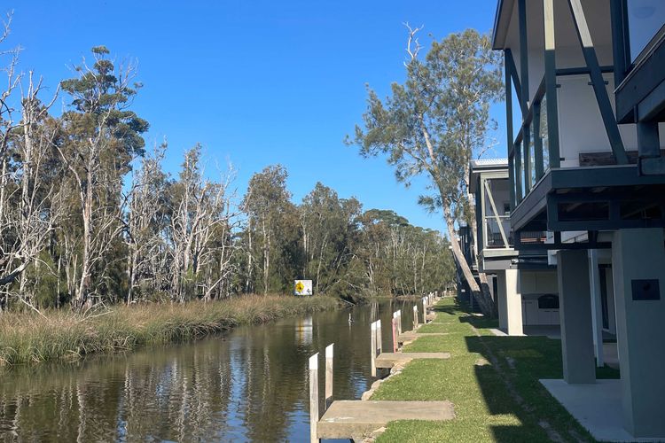 Canal that leads into the main Lake 