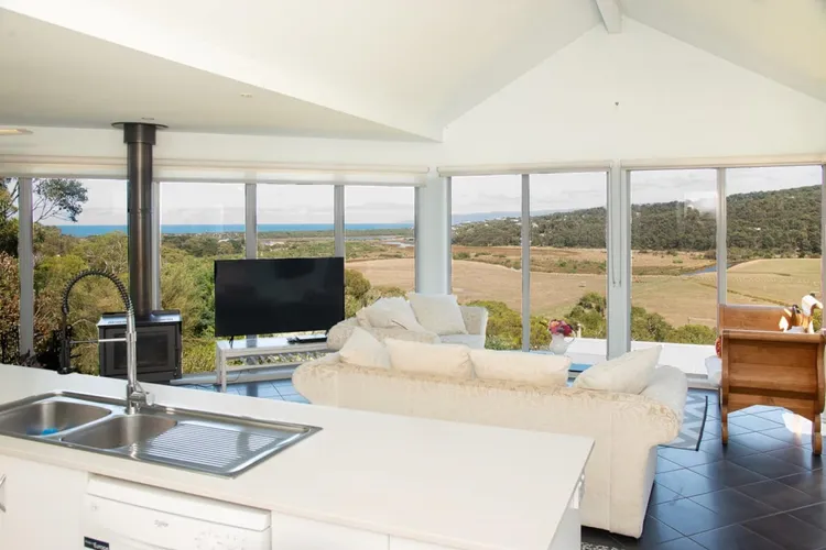 Spectacular views even from the kitchen sink!