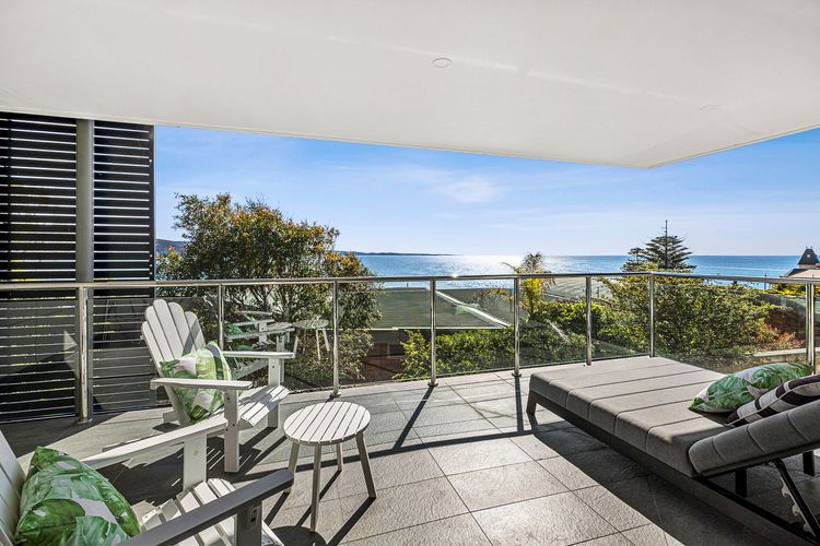 Relax on your private balcony with views off the master bedroom