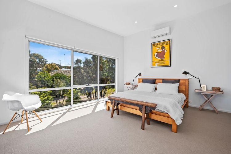 King bed, walk-in robe and ensuite with luxurious spa bath, shower and toilet