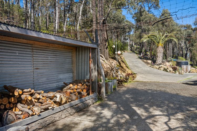 Set in natural bushland