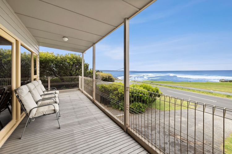 Comfortable balcony with Beach View