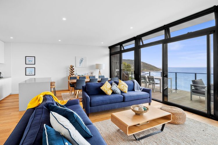 Cozy Semi Open Living Room with full sea views