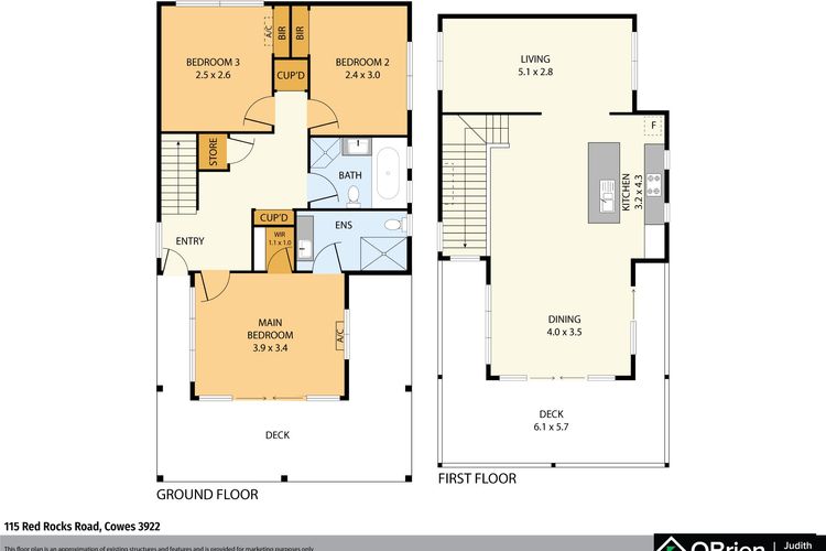 Red Rocks Beach Retreat Cowes Phillip Island