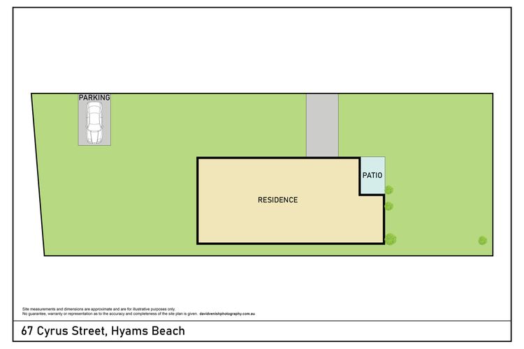 On Cyrus at Hyams Beach