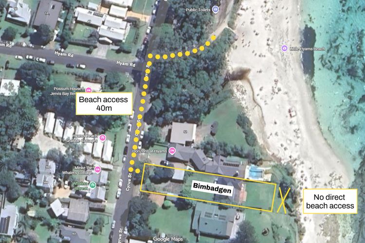 Bimbadgen at Hyams Beach