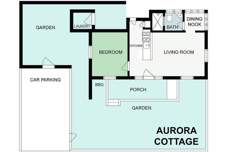 Aurora: quintessential beachfront couples getaway