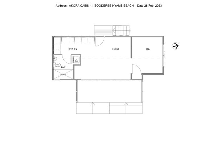 Akora Cabin at Hyams Beach