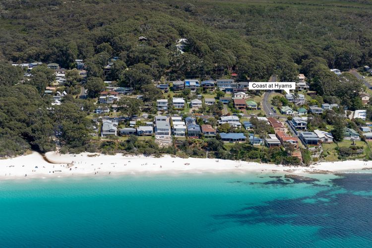 Coast at Hyams Beach