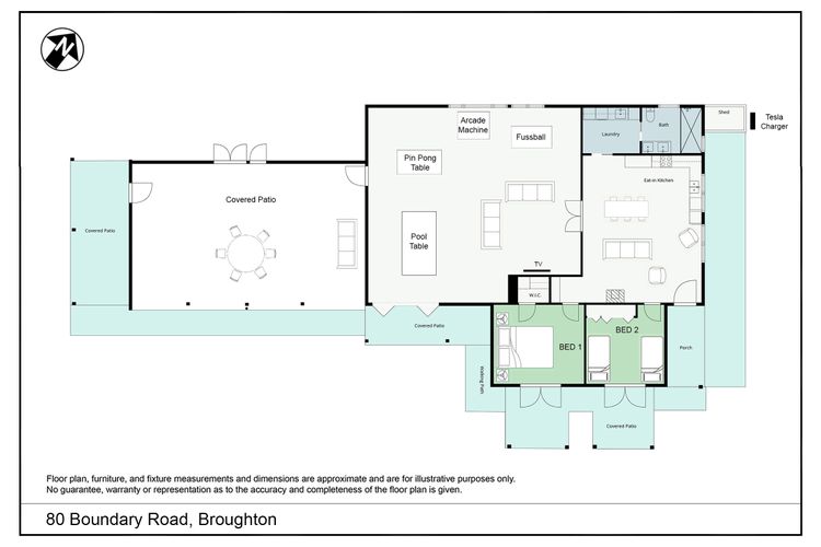 Grovebrook Cottage, Broughton