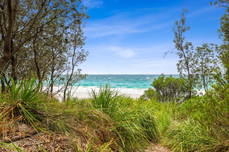 On Collingwood Beach by Book Jervis Bay – ON THE BIKEPATH TO HUSKY