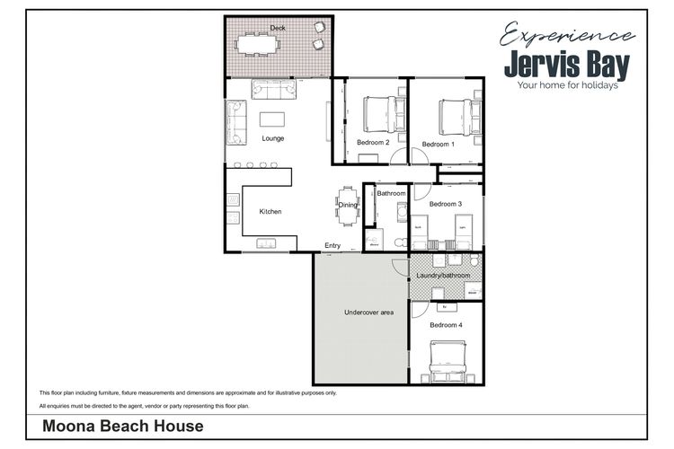 Bur90 – Moona Beach House by Experience Jervis Bay