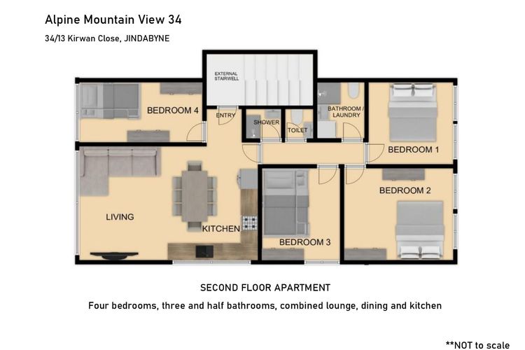 Alpine Mountain View 34 /13 Kirwan Close