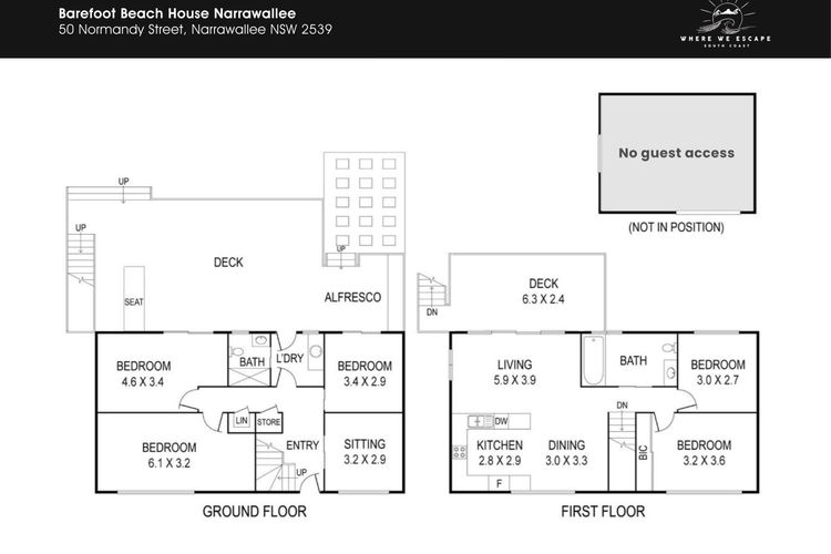 Barefoot Beach House Narrawallee