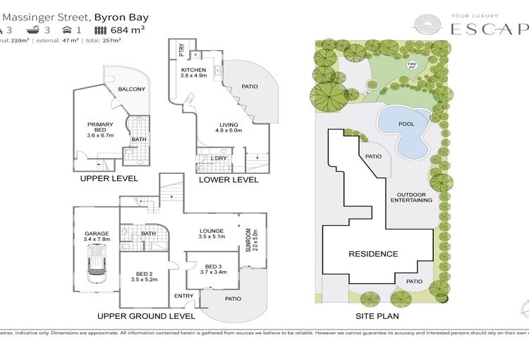 Le Dog Beach Club – chic home with pool