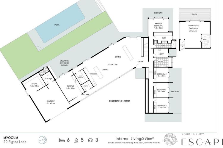 Las Palmas – luxury hinterland estate with pool