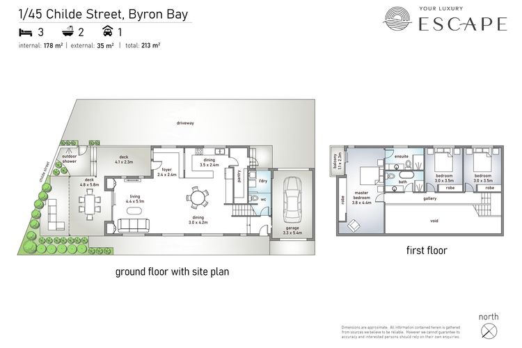 Noire at the Beach – Steps from Belongil Beach
