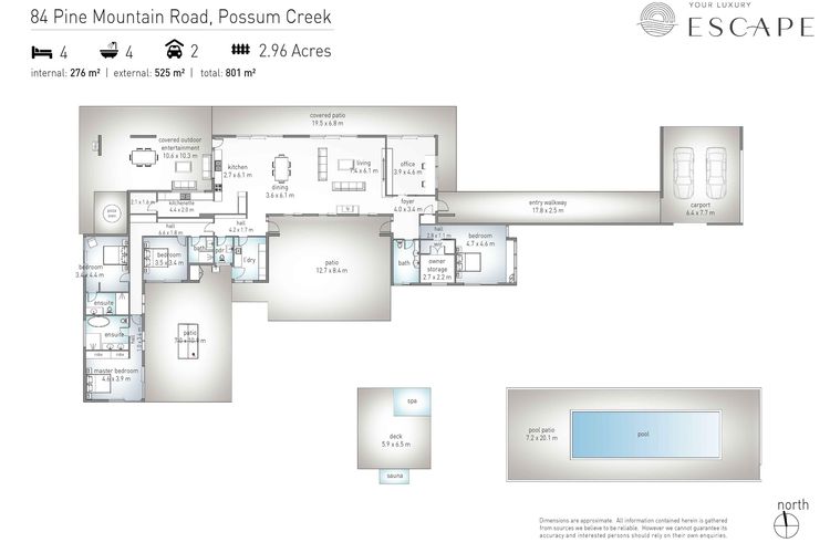 Pine Mountain – luxury rural estate with pool