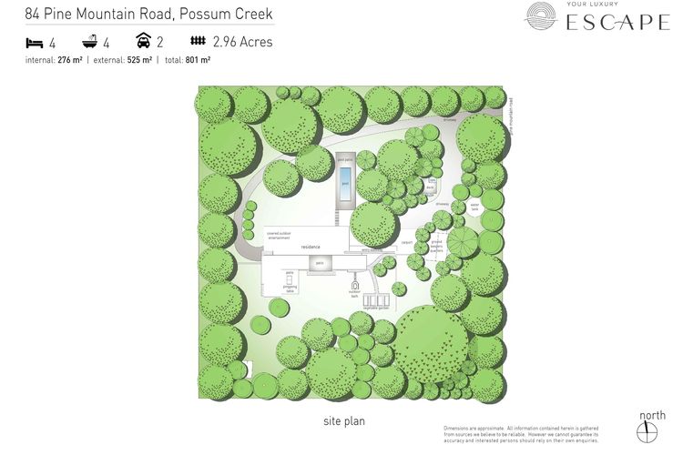 Pine Mountain – luxury rural estate with pool