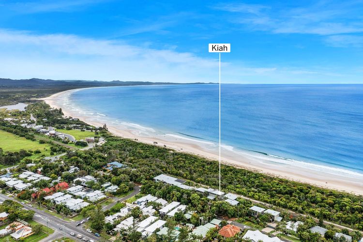Kiah – nestled between Main & Belongil Beaches