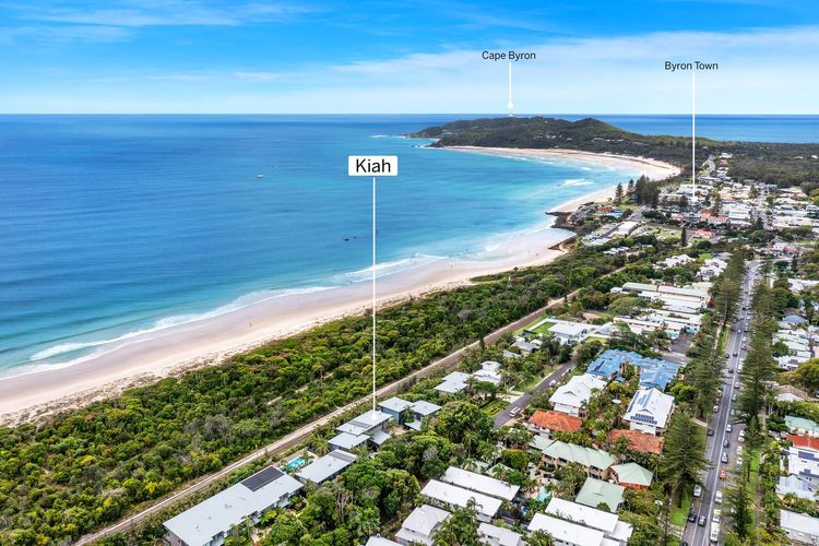 Kiah – nestled between Main & Belongil Beaches