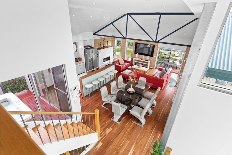 Bliss on the Bay – Upstairs and Games Room