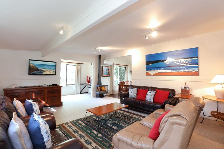 lounge room with fireplace