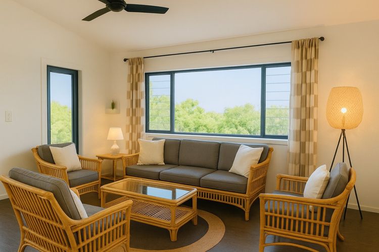 Hibiscus Haven 1BR getaway in Valla Beach