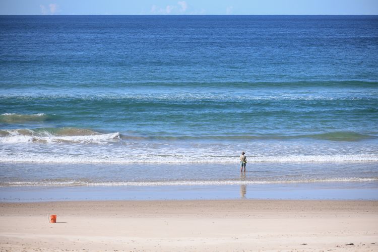 Pacific Dawn on the Beach