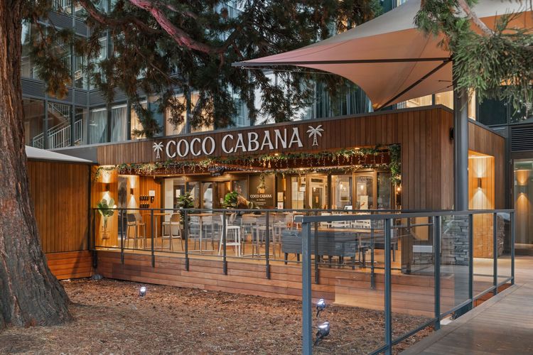 Coco Cabana, located on the ground floor.